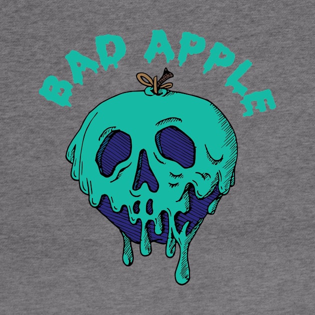 Bad Apple Teal + Blue by racoco